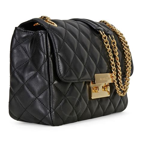 Michael Kors Sloan Large Quilted Leather Shoulder Bag 